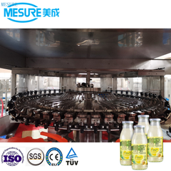 Machine de fabrication de jus de pulpe de bouteille en verre de 8000 mb. 