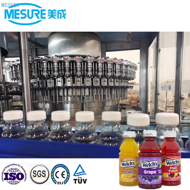 Machine de remplissage de jus de jus frais 24000. 