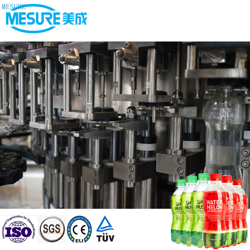 Machine de remplissage de bouteille de boisson gazeuse à bouteille de boisson gazeuse à grande vitesse de 24000 mb.