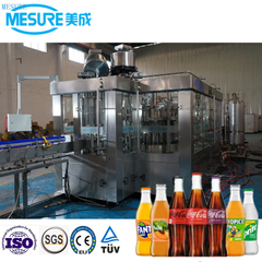 Bouteille en verre automatisée Système d'embouteillage de boisson gazeuse rinçage