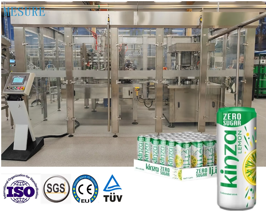 La clé en main peut remplir les lignes pour la bière et les boissons gazeuses | Small Biz Machines personnalisées avec un scellage efficace