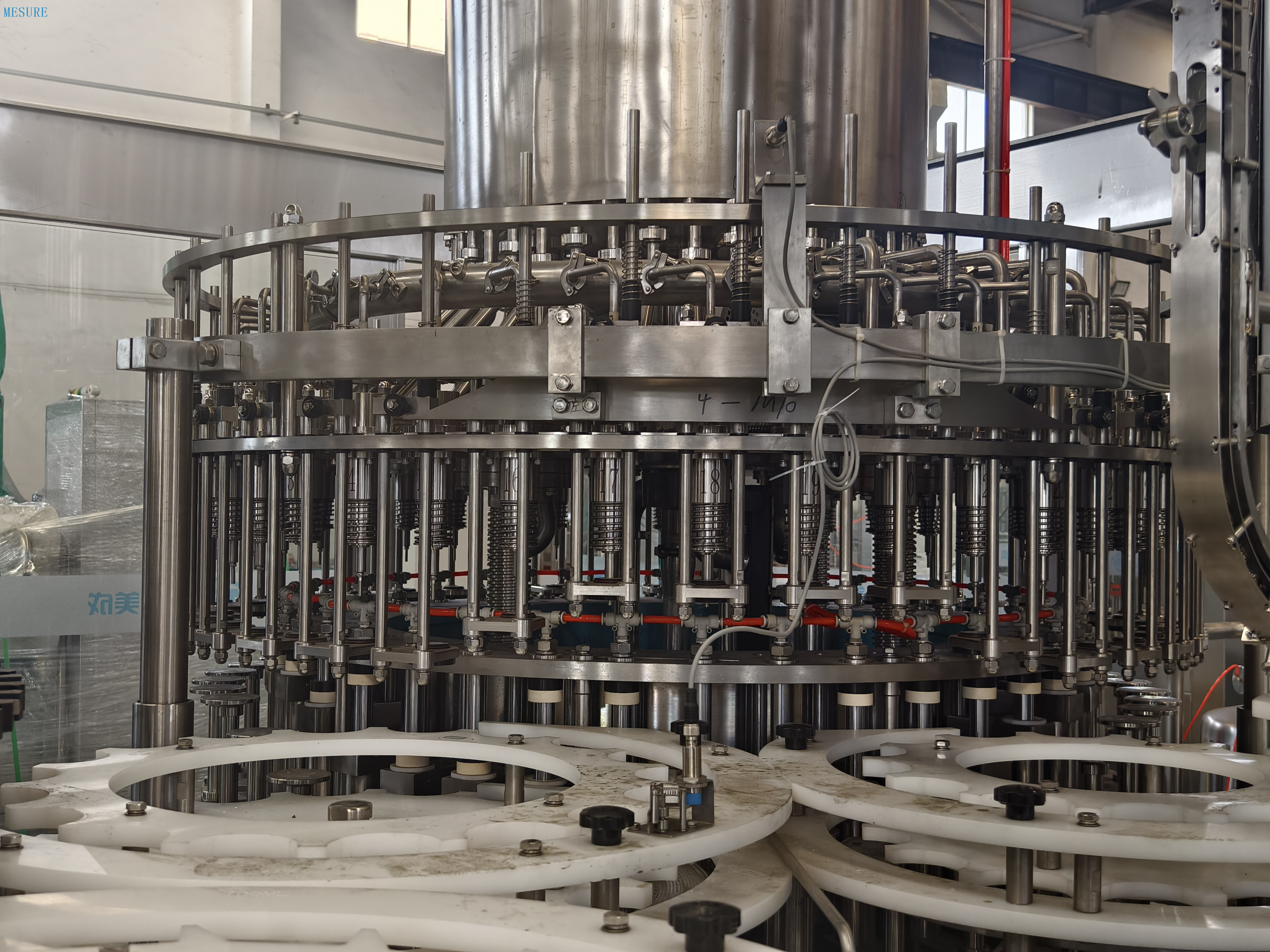 Bouteille de verre liquide à eau liquide machine / ligne de production d'eau