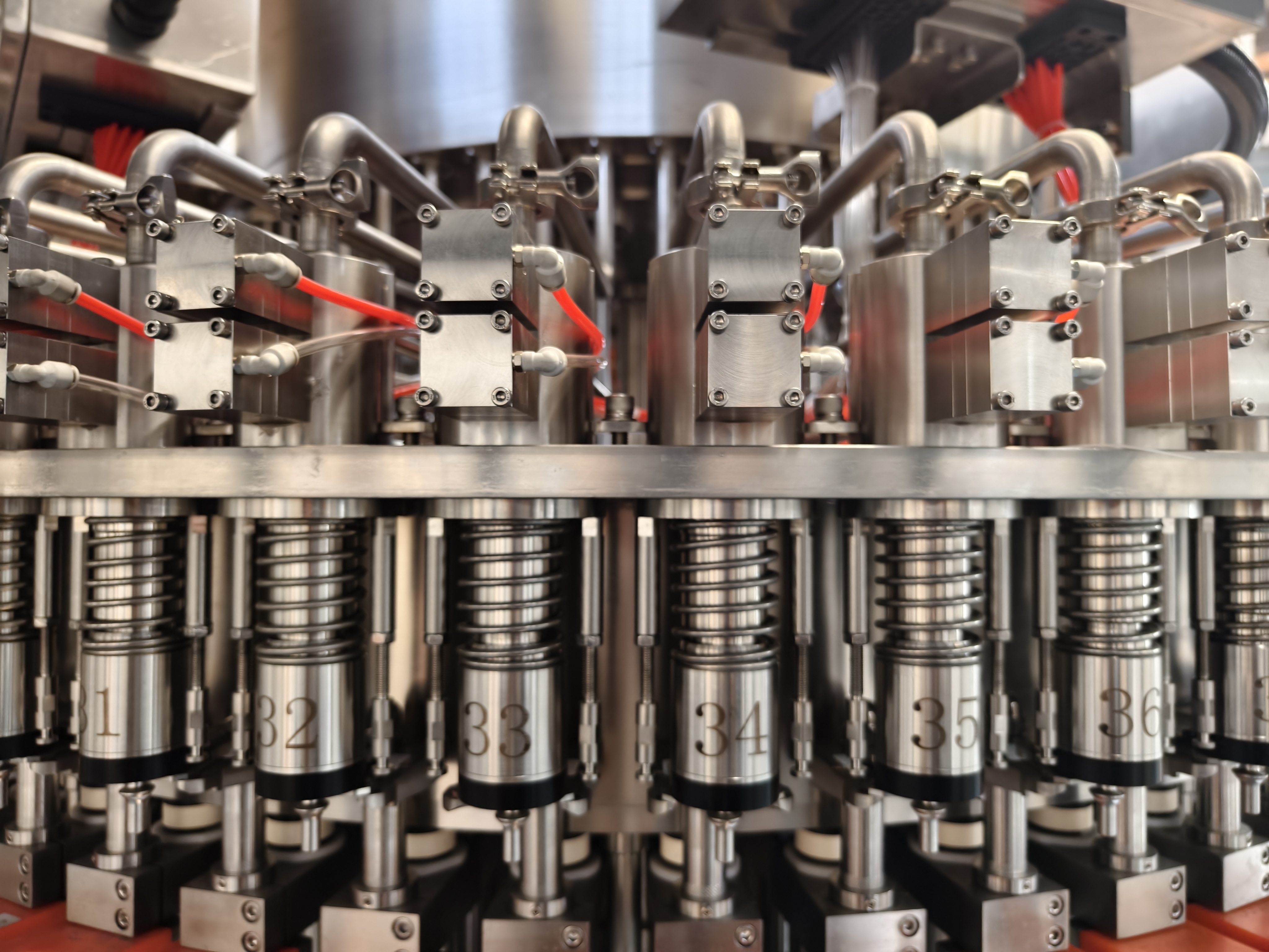 Ligne de remplissage d'eau