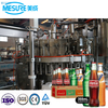 Ligne d'embouteillage de boisson gazeuse à grande vitesse avec plafonnement de remplissage de rinçage 