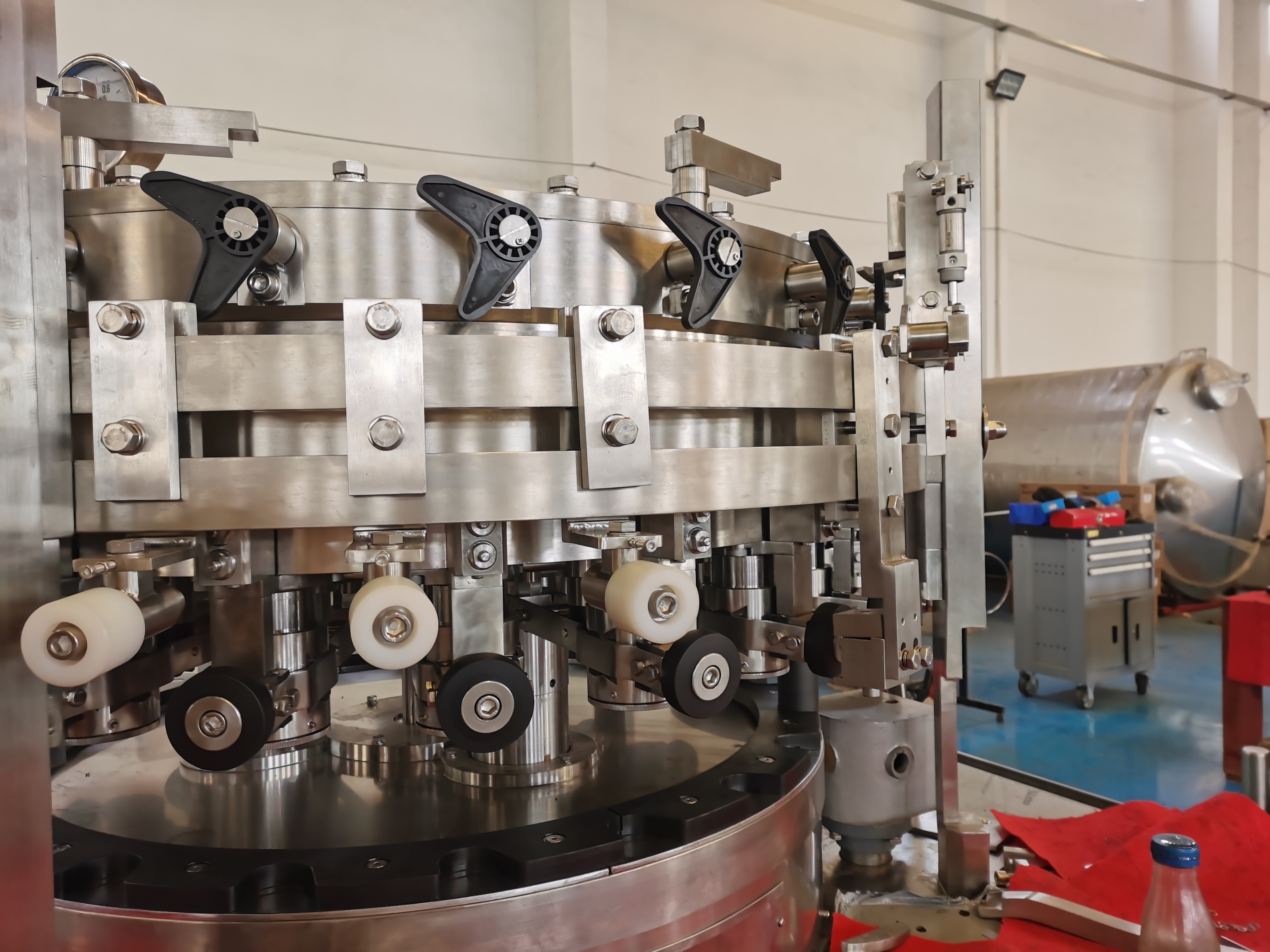 Machine de remplissage de bière en aluminium 