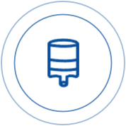 Ligne de remplissage d'eau