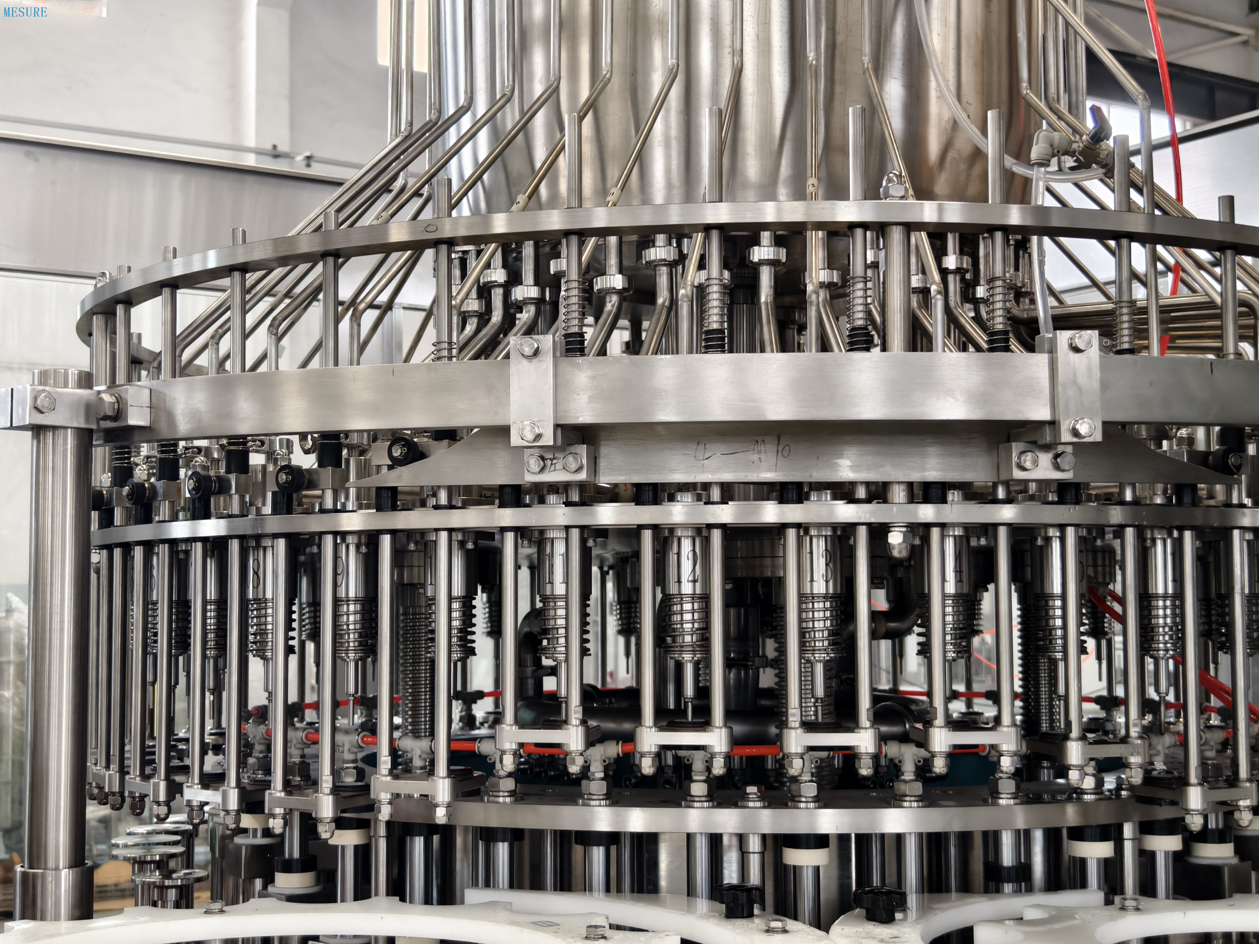 Bouteille de verre liquide à eau liquide machine / ligne de production d'eau