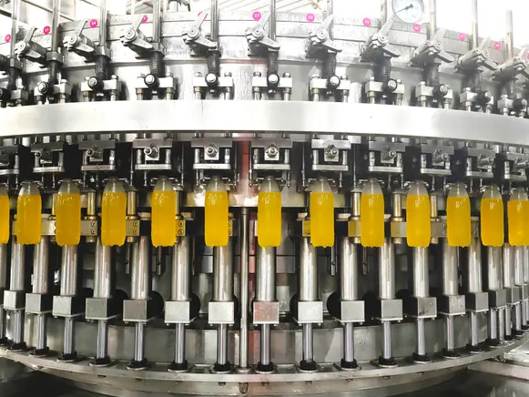 Ligne de remplissage de boisson gazeuse gazeuse