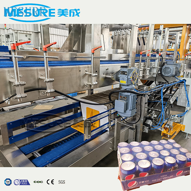 Carton de film PE Automatic PATON ou carboard de plateau ajouté une machine à emballage thermique pour la bouteille peut boire des boissons