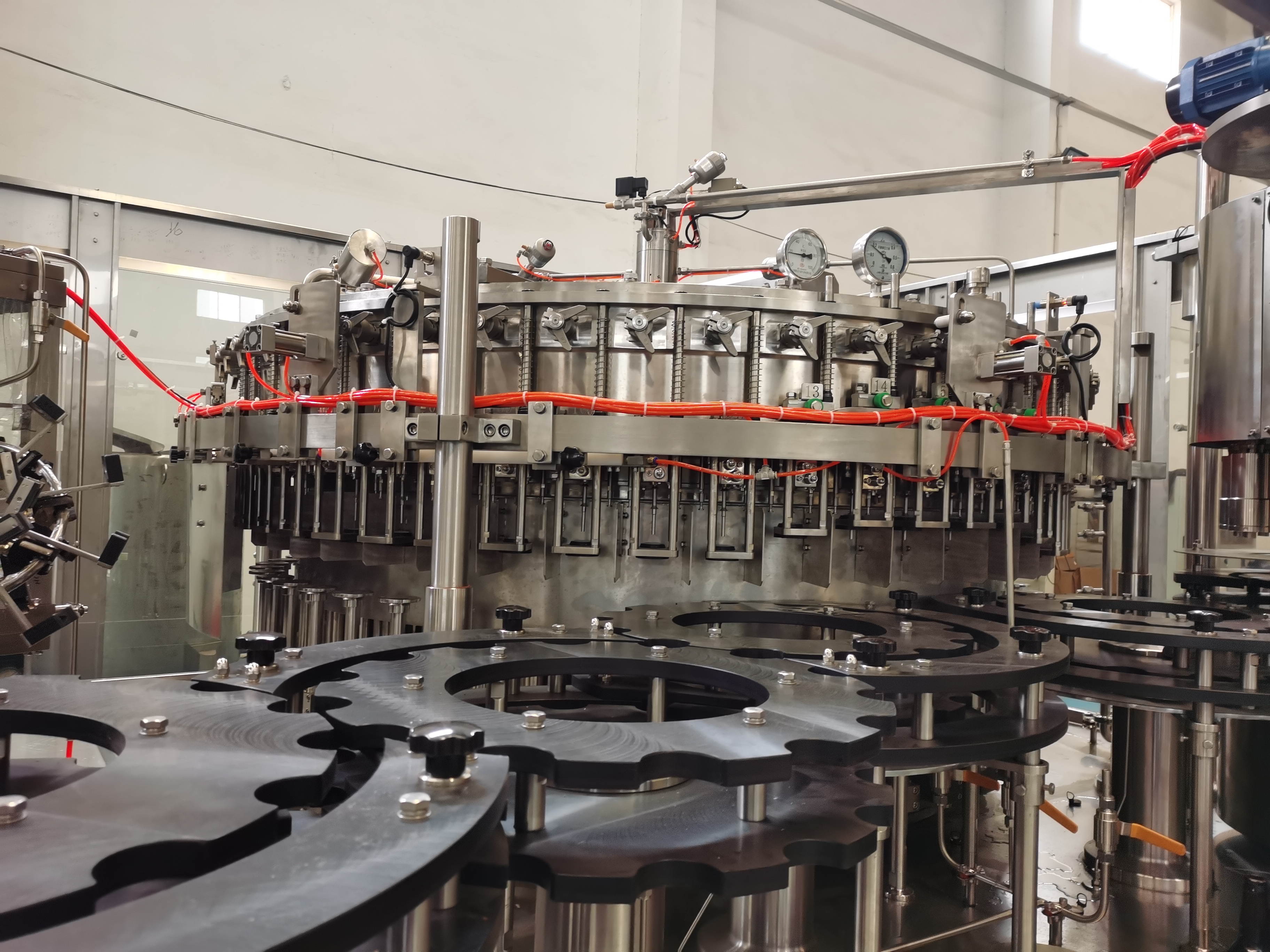 Botage de bague de machine à remplissage en bouteille en bouteille en verre 