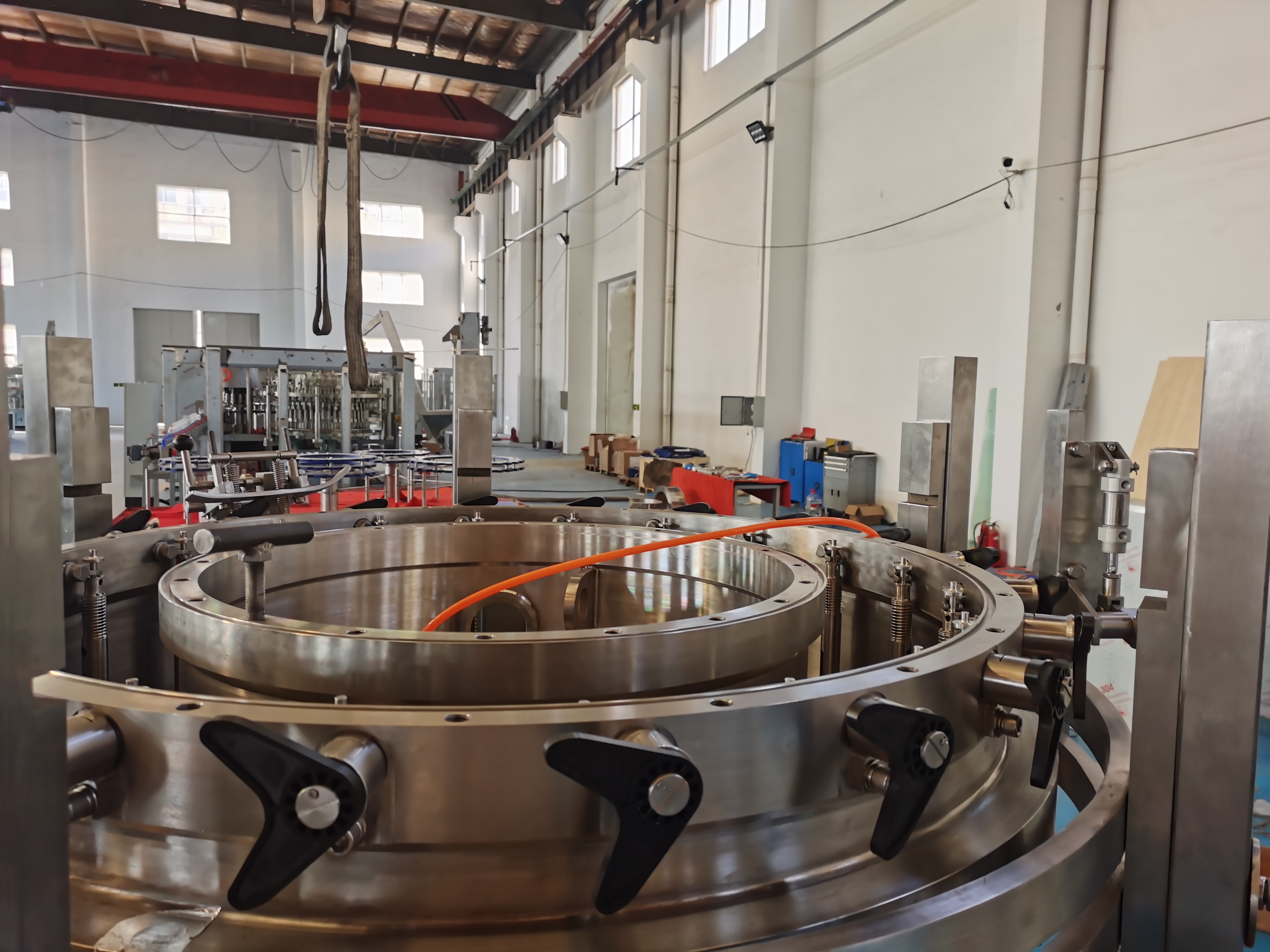 Machine de remplissage de bière en aluminium 