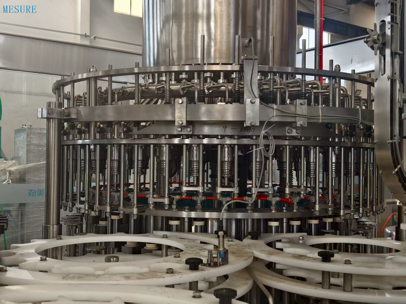 Machine à remplissage d'eau en verre à grande vitesse à grande vitesse