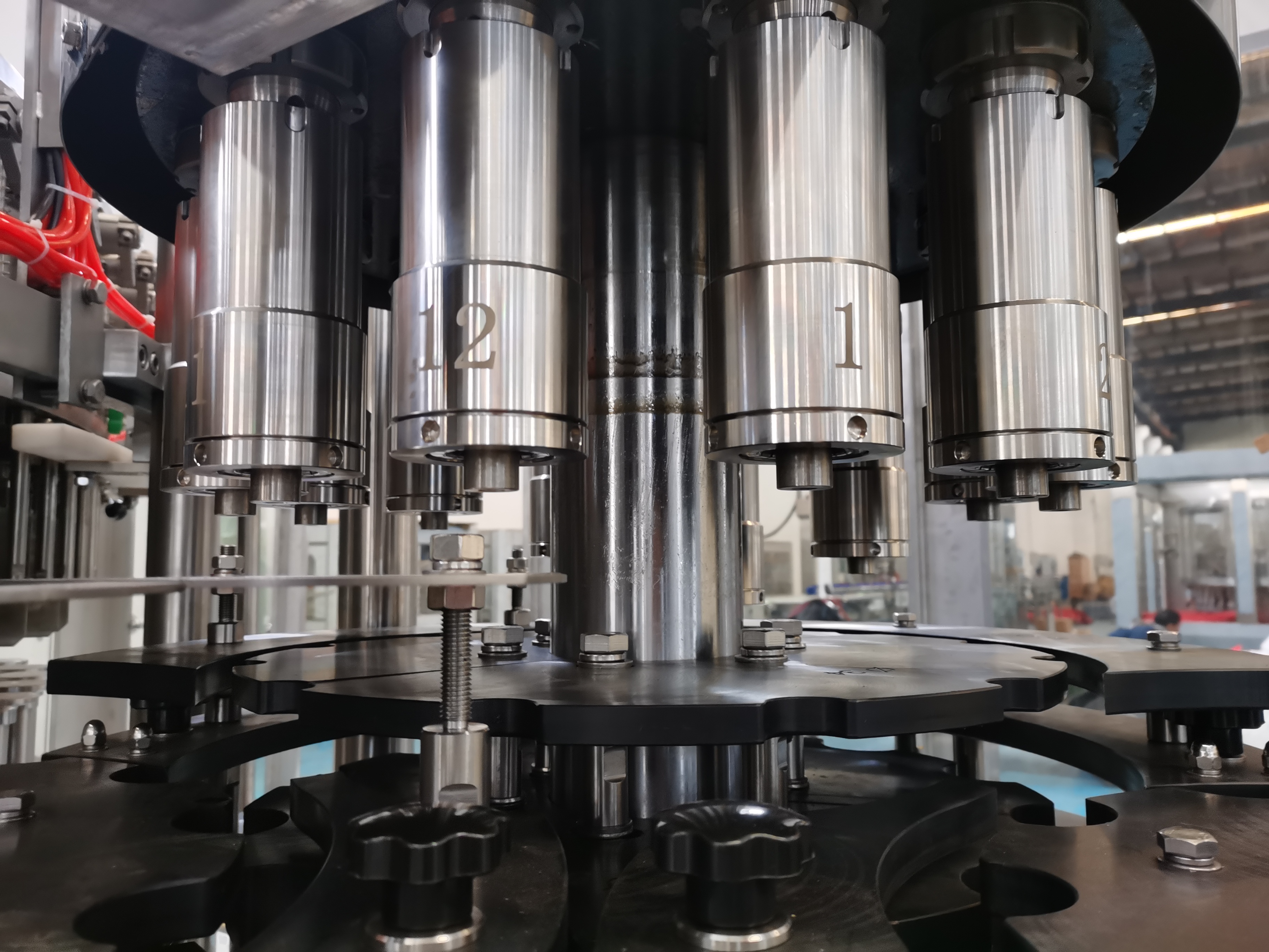 Botage de bague de machine à remplissage en bouteille en bouteille en verre 