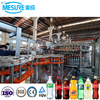  Boisson gazeuse automatique Rinsing Ferming Caping 3 in 1 Mono Block Production Line