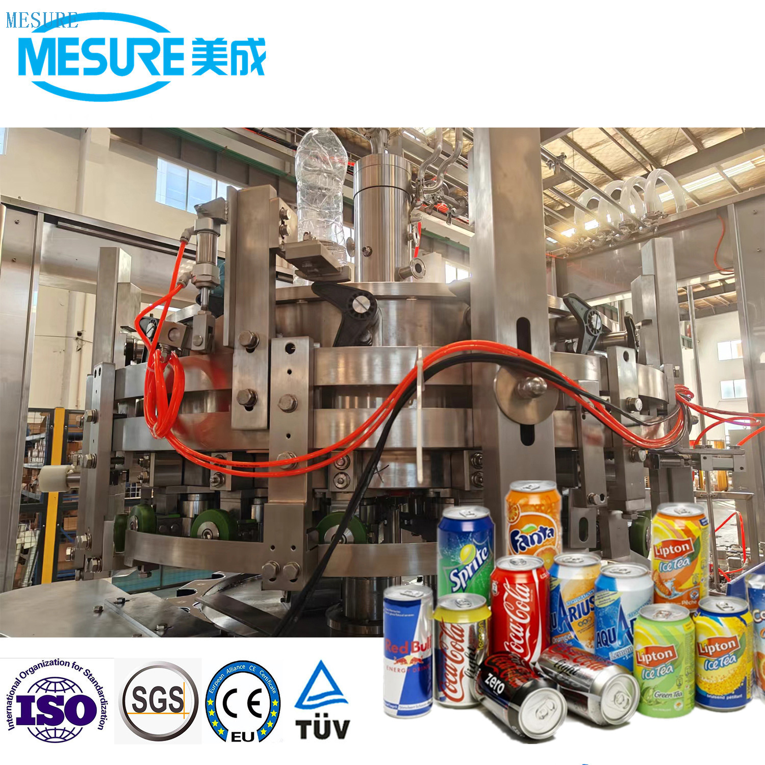 Système de carbonatation réglable pour le startup peut remplir