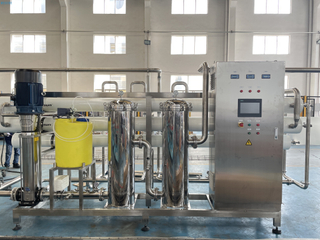 Plante du système de purificateur d'eau d'osmose inverse à haute efficacité